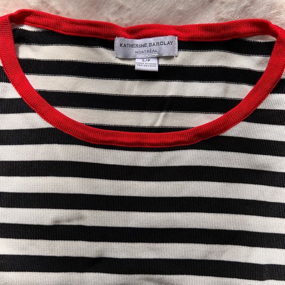 katherine barclay black and white dress - Picture 4 of 7